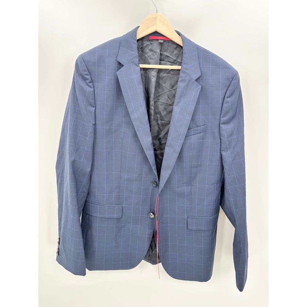 HUGO Hugo Boss Navy Blue 100% Virgin Wool Jacket Men's Size 40 Regular 40R NWT - Picture 10 of 10